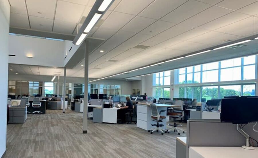 acoustic ceiling office